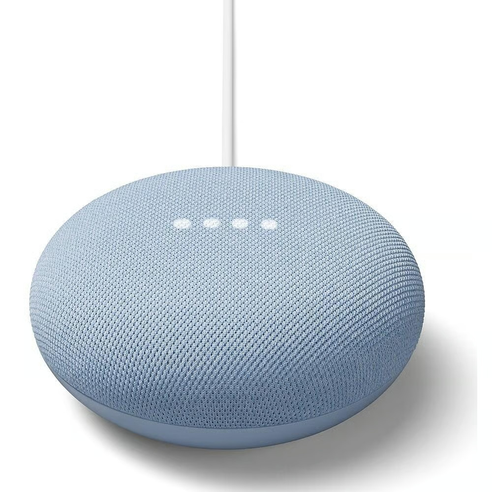 Google Nest Mini (2nd Generation) Smart Speaker Sky Blue – NEW SEALED