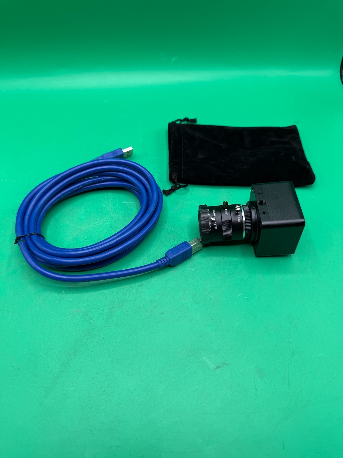 MOKOSE 4K@30fps USB Camera with 6-12mm Varifocal Manual Lens Webcam UVC Free