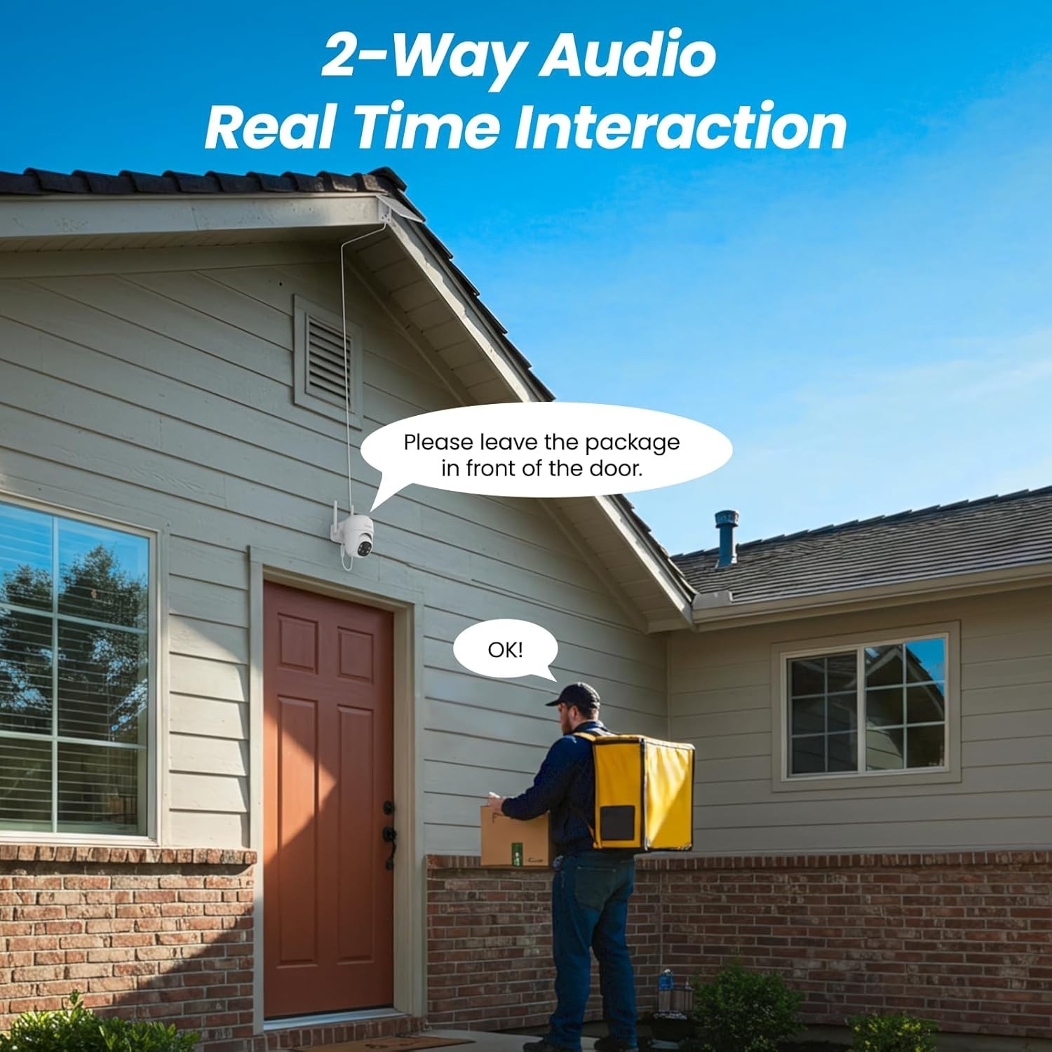 Color Night Vision Camera- Wireless, Solar/Battery Powered