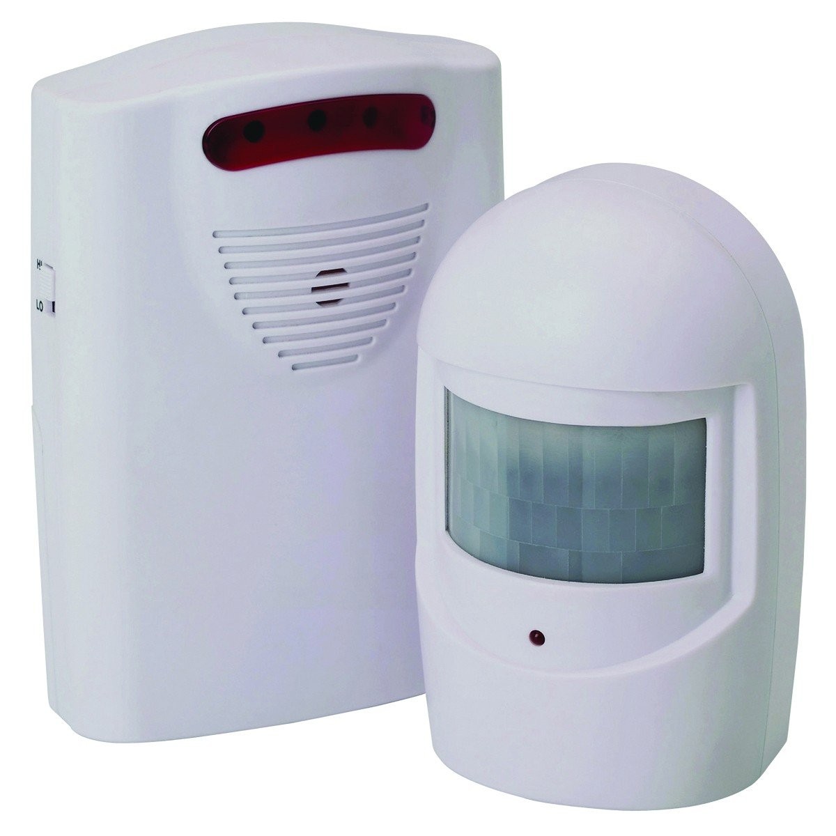 Wireless Motion Detector Device Weather Resistant 400ft Range Chime Alert