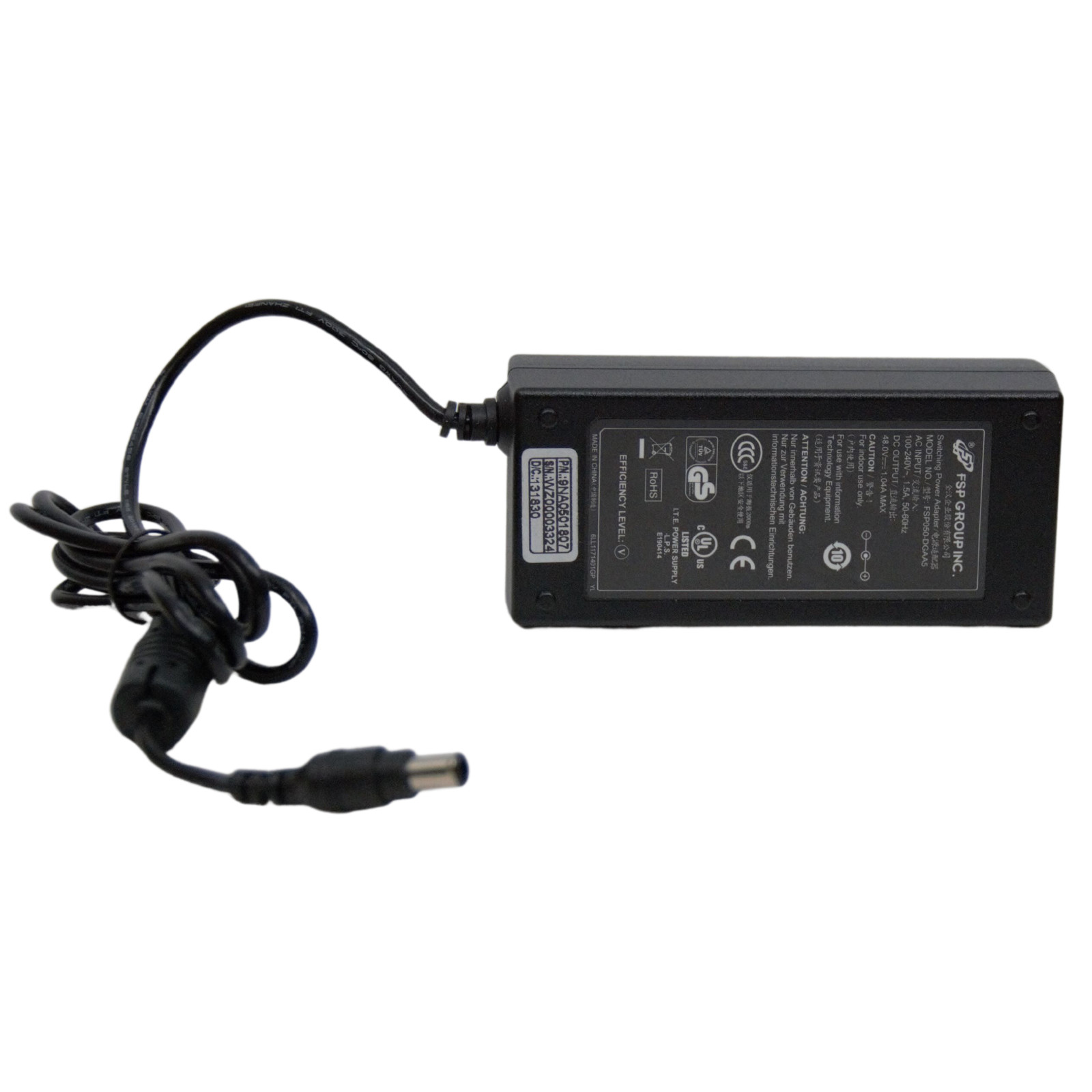 Original 48V 1.04A AC/DC Adapter Model FSP050-DGAA5 (OPEN BOX)