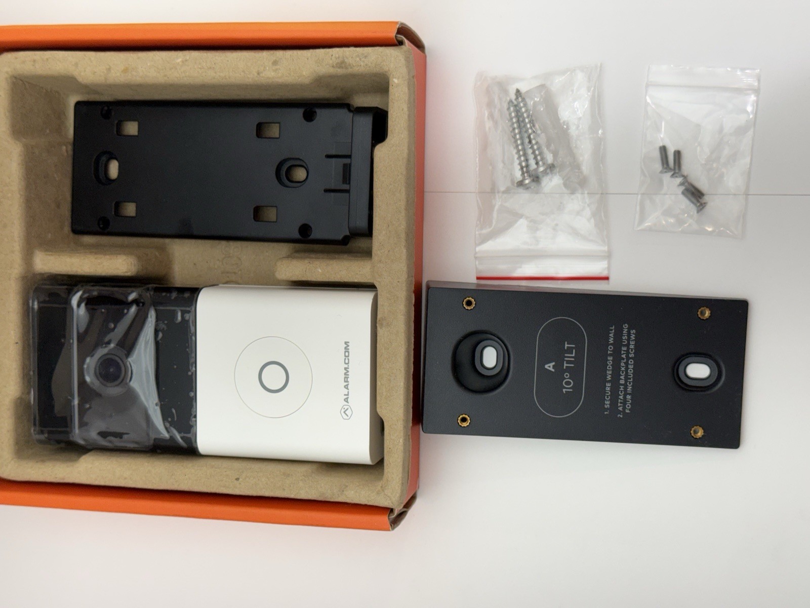 Alarm.com ADC-VDB780B Smart Wireless Doorbell Qolsys IQ4 IQ2 IQ5 2Gig compatible