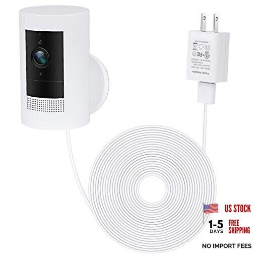 Power Adapter for Stick Up Cam Battery(3rd Gen), with 30ft/9m White