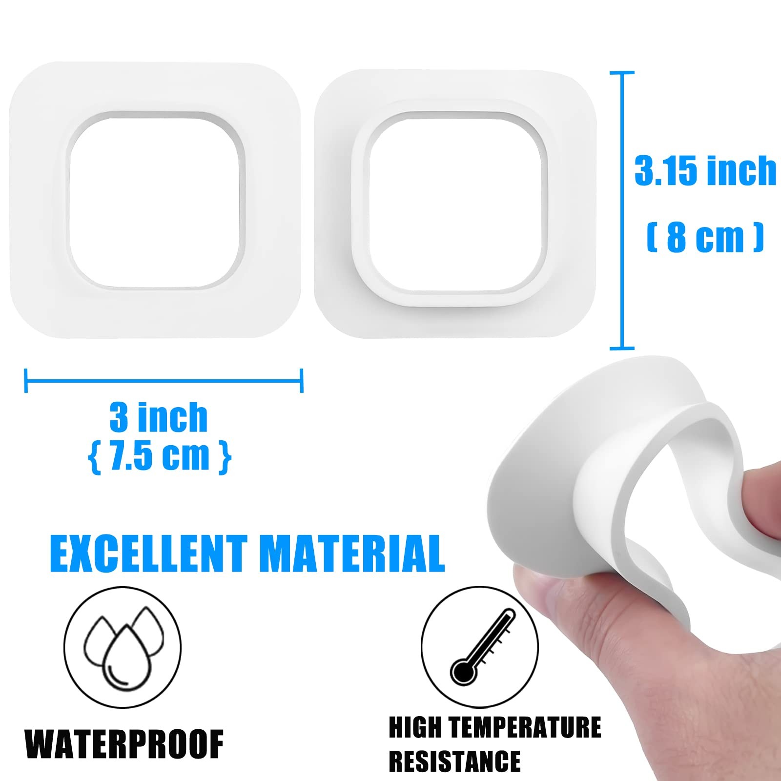 2 Pack Window Mount Compatible with Blink Mini Indoor, Secured Camera Glass W…