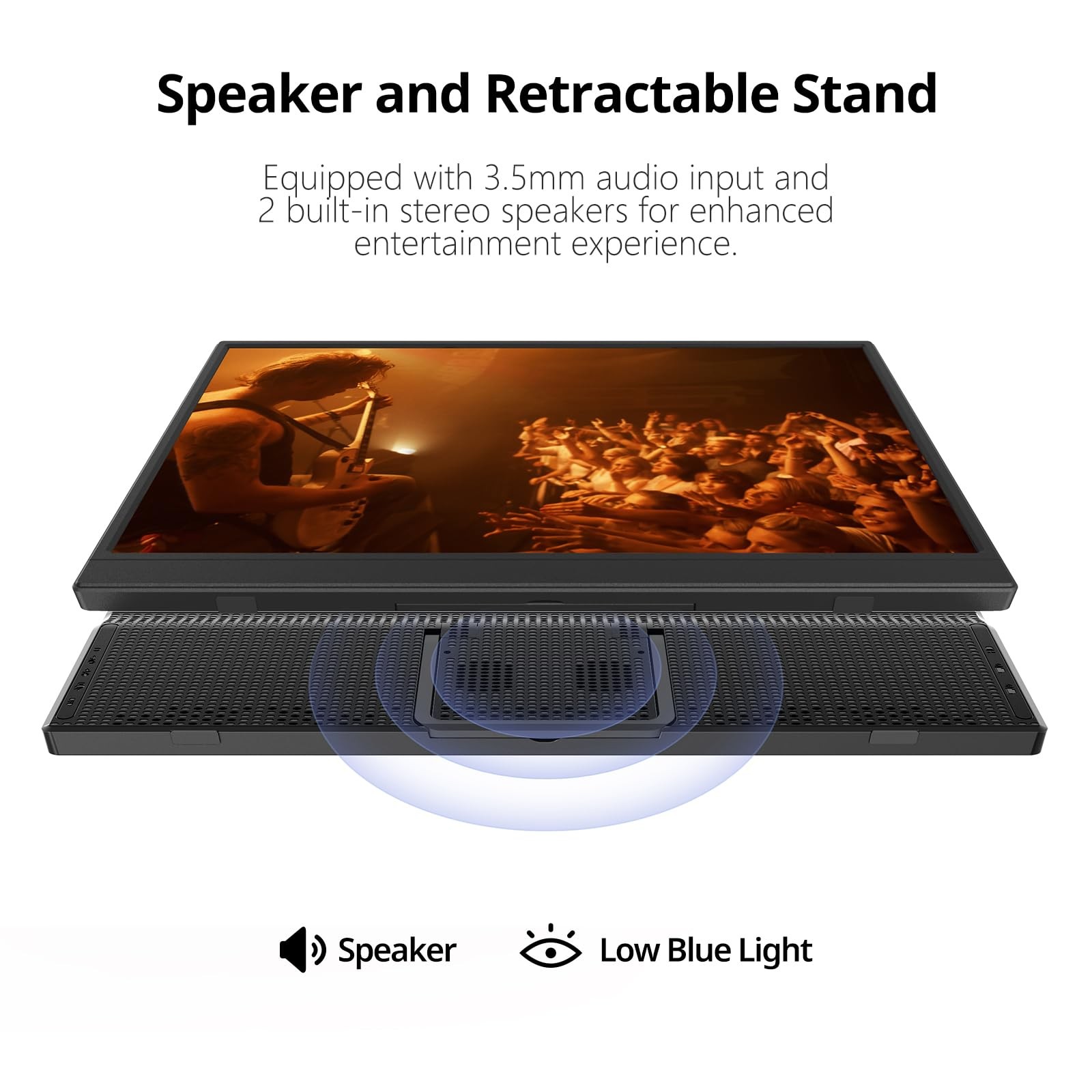 Anyuse Portable Monitor For Laptop 15.6 Inch 1080P Usbc-C Hdmi Ultra-Slim