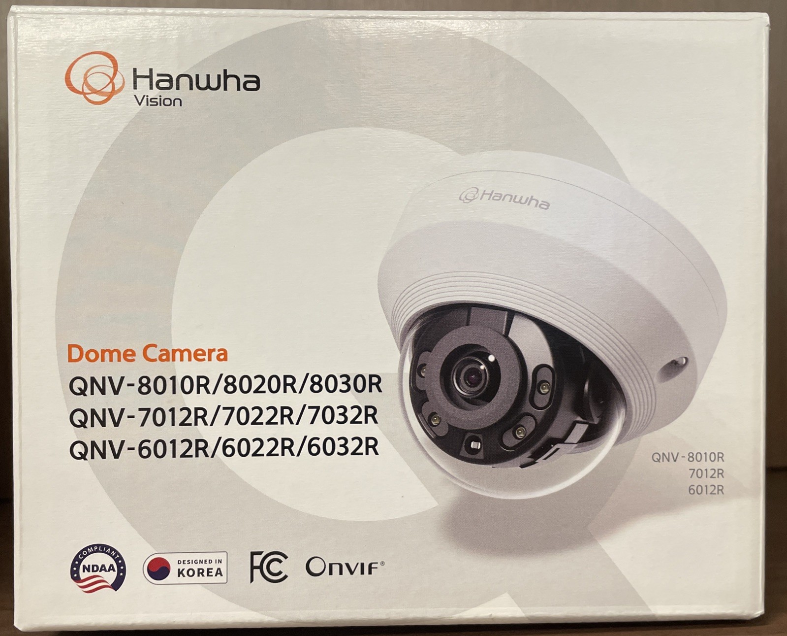 Hanwha Vision 5MP with 2.8mm Lens Outdoor Vandal Resistant Dome Network Camera