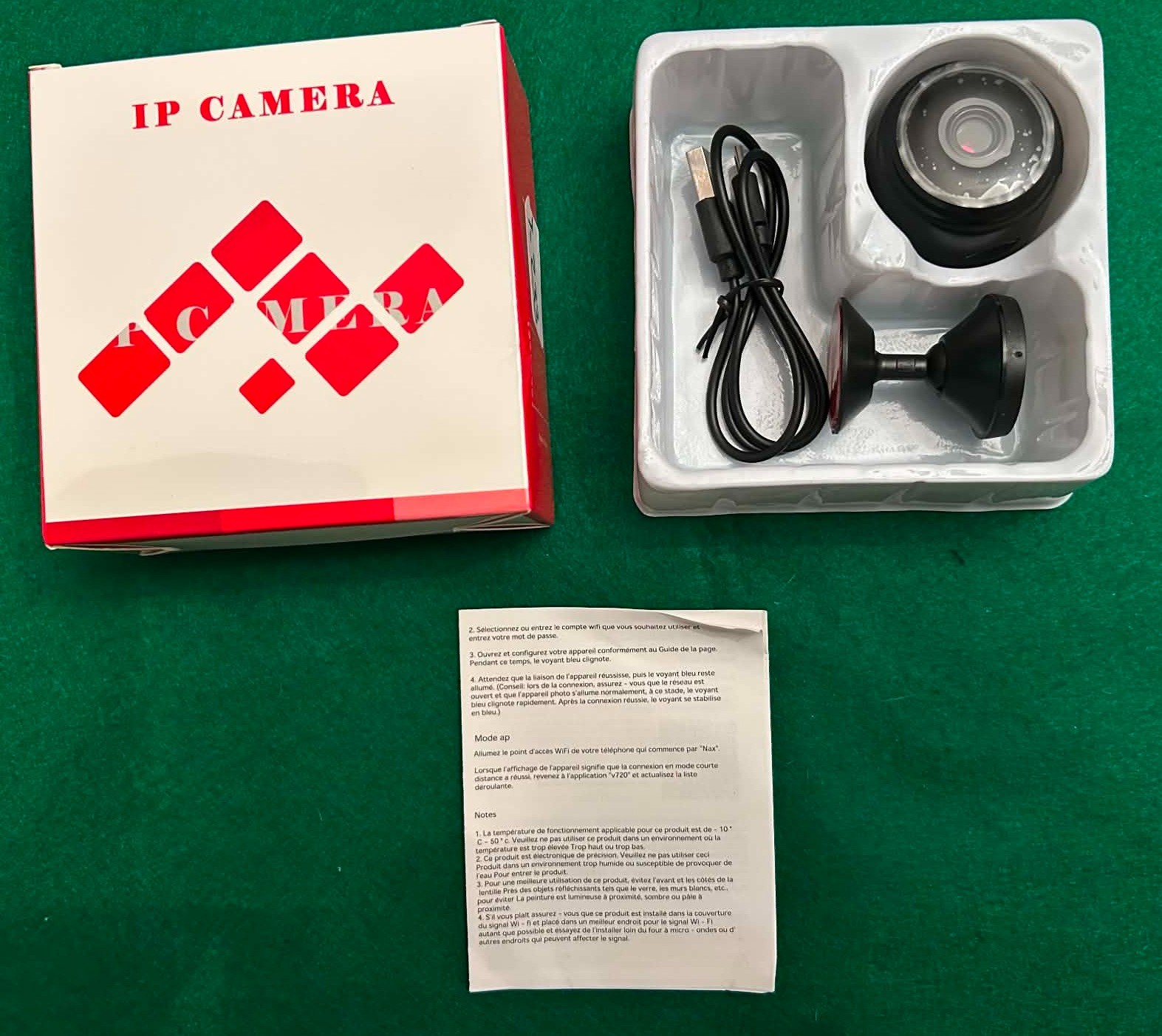 Wireless Bluetooth Camera 2″ Diameter Security NEW