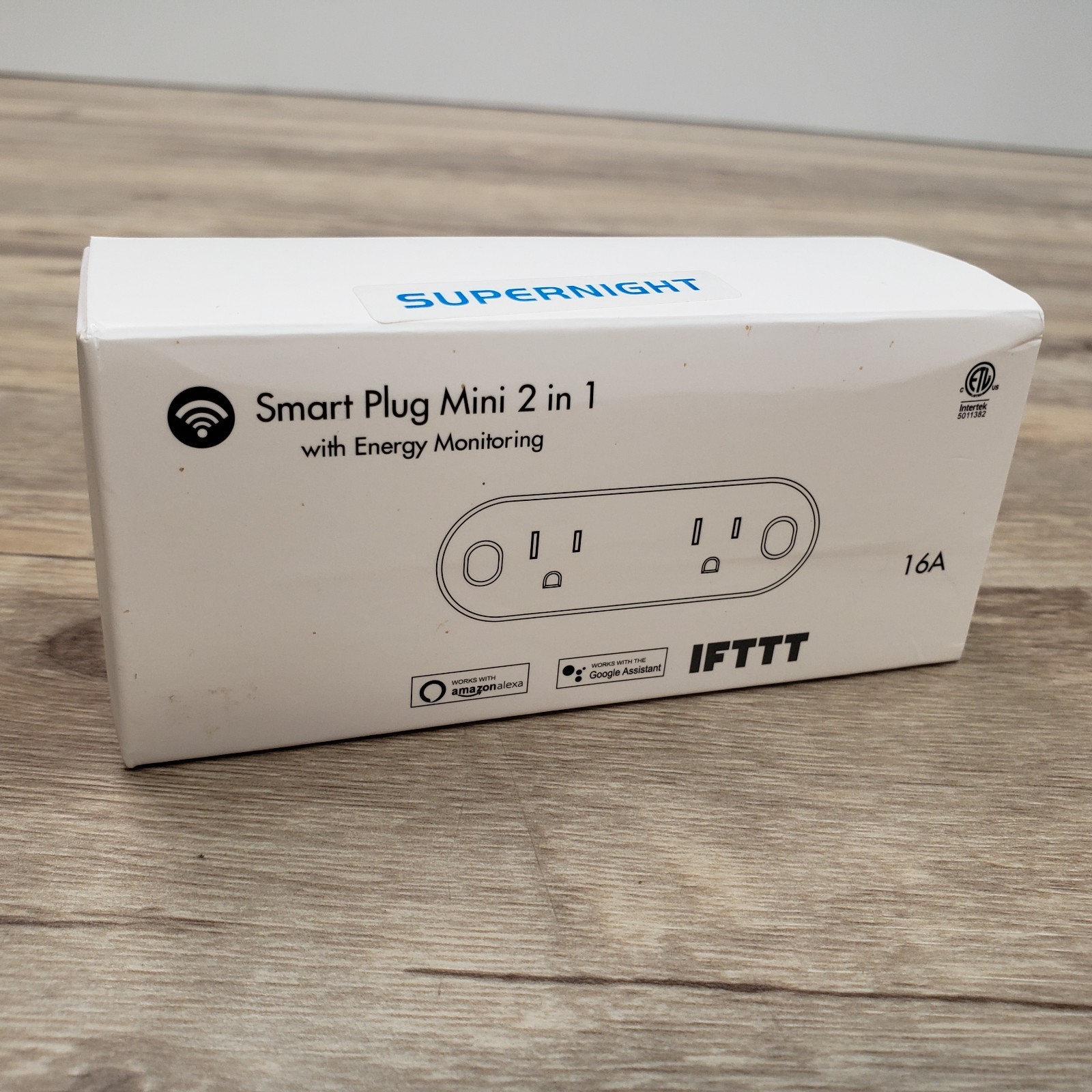 Smart Plug Mini 2 in 1 With Energy Monitoring IOS/Android NX-SP201 UHomely