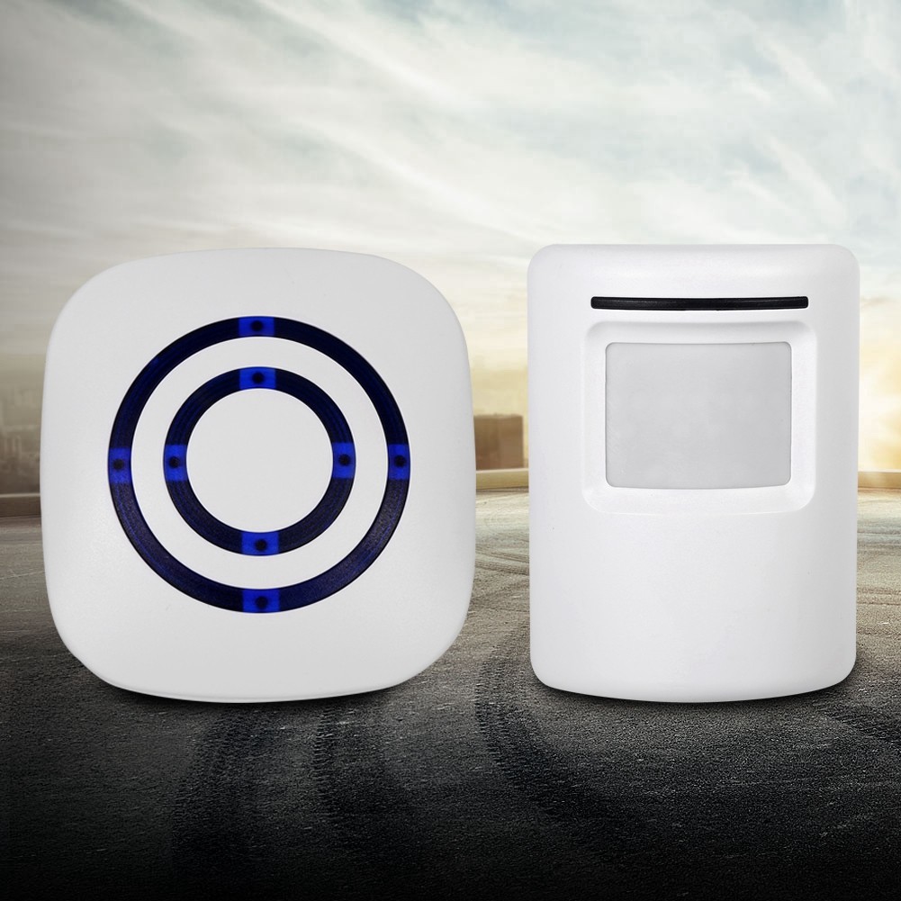 Driveway Garage Motion Sensor Wireless Alert Secure System Alarm US