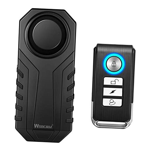 113dB Bike Alarm Wireless Vibration Motion Sensor Waterproof Motorcycle Alarm