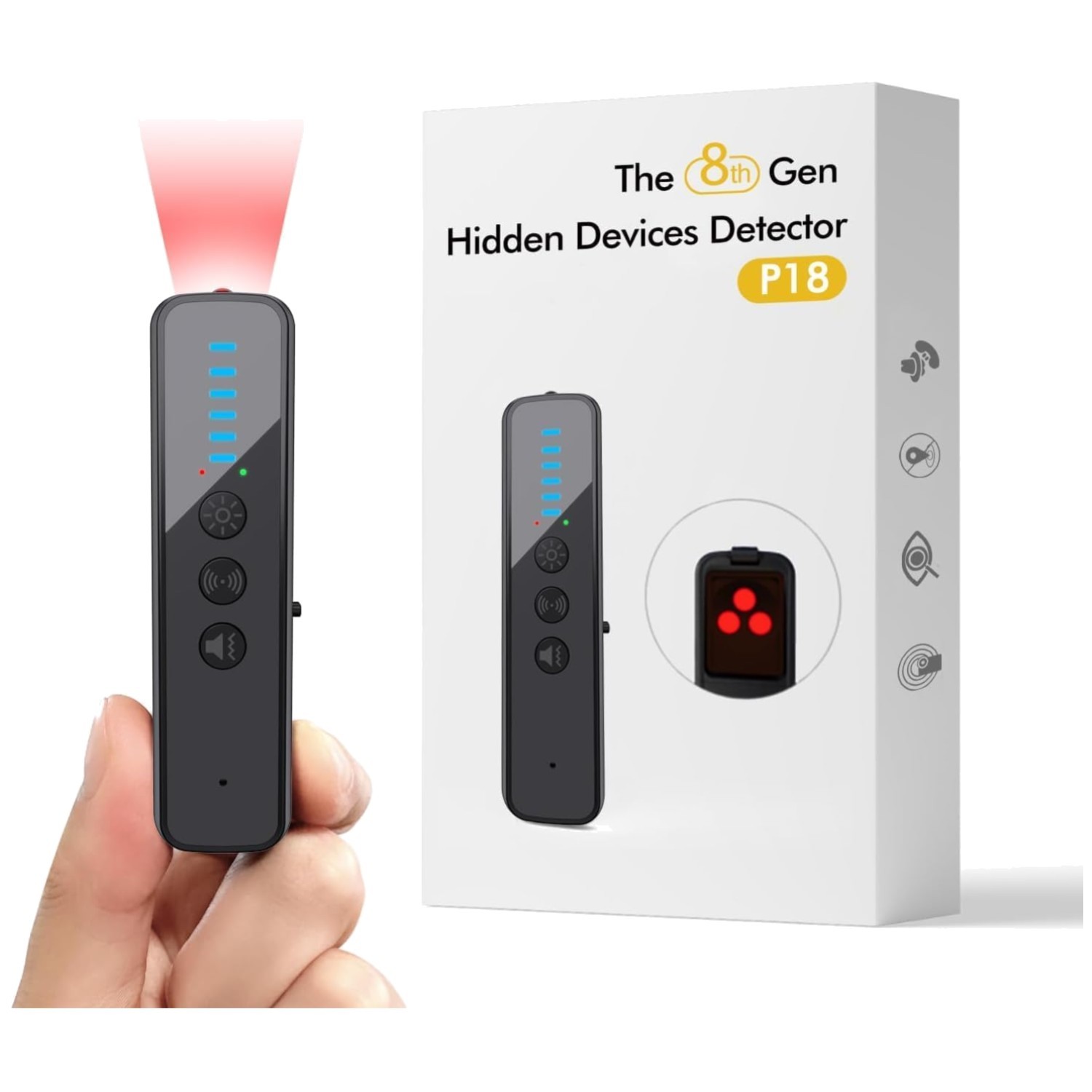 Upgraded Anti-Surveillance Tool – Portable Scanner