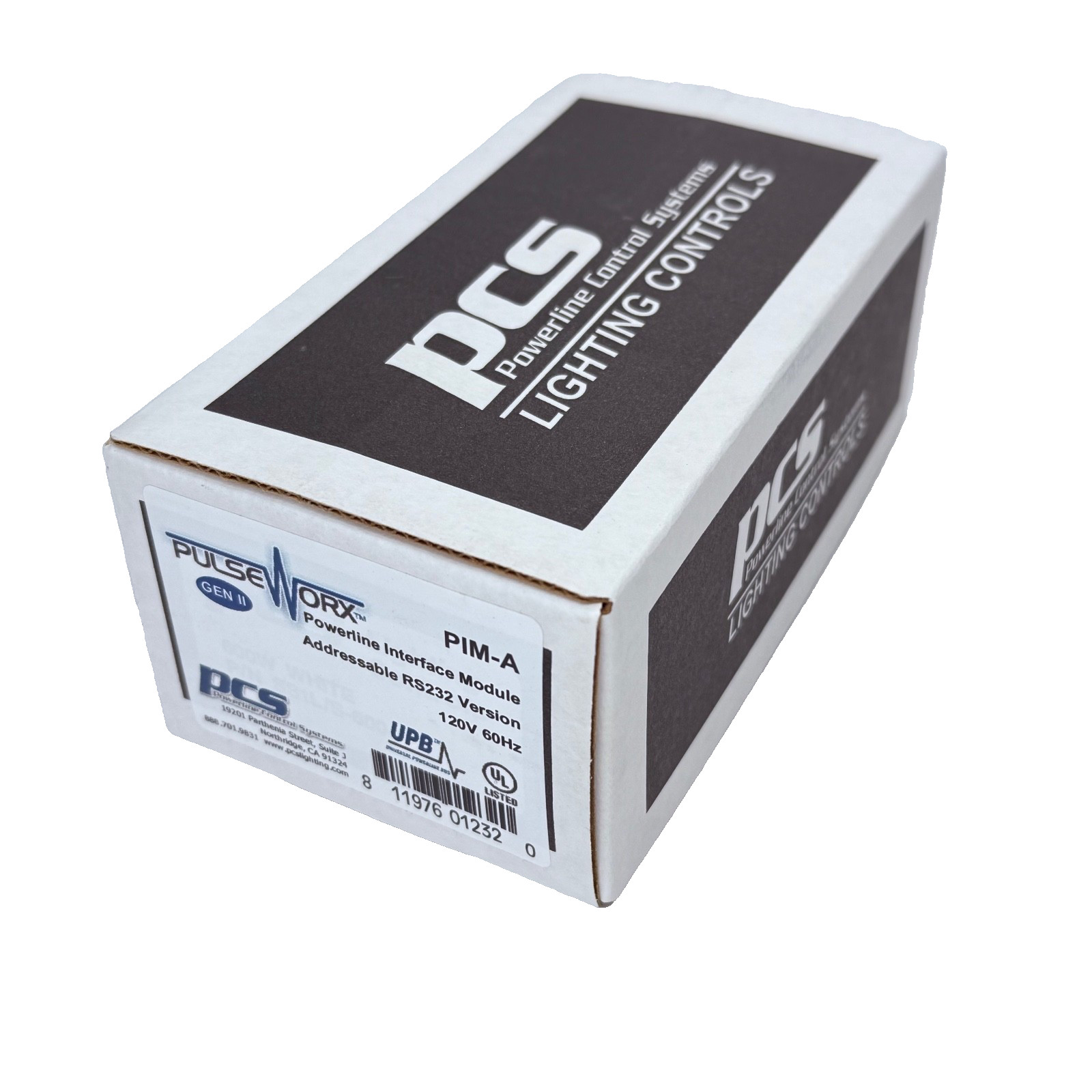 PCS PulseWorx UPB PIM-A Powerline Interface Module – White – NEW
