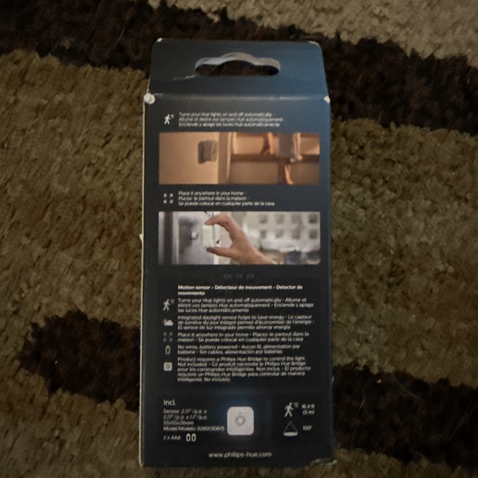 Philips 570977 Hue Motion Sensor – White – NEW