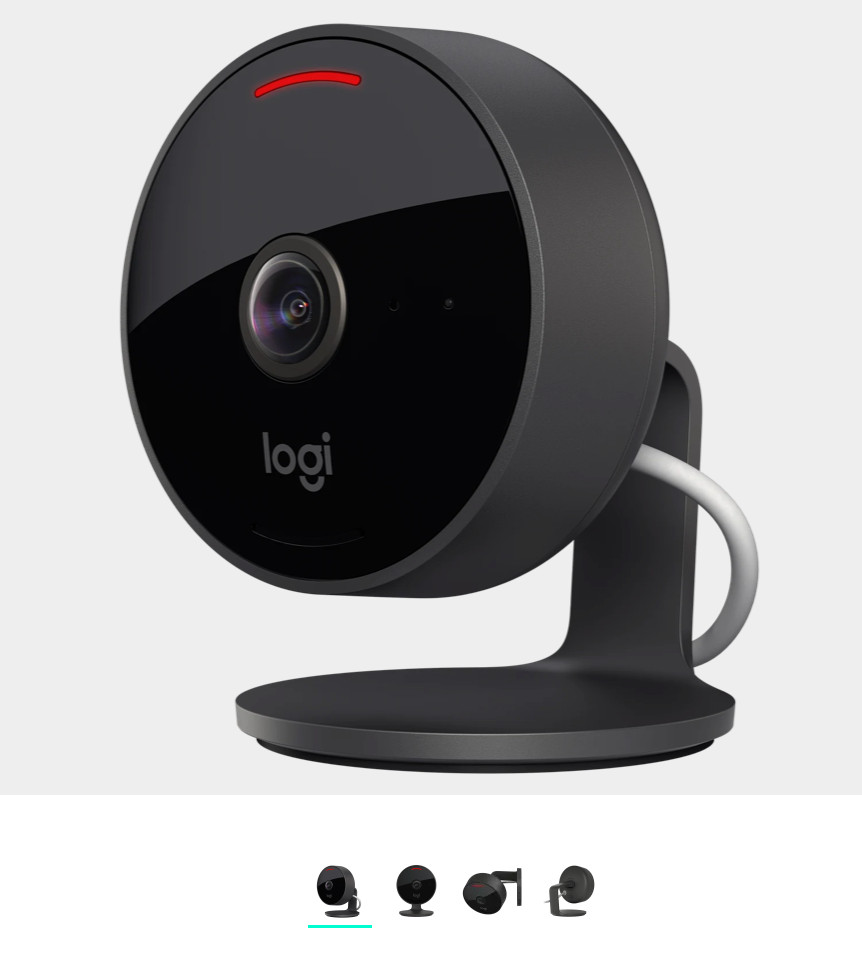 CIRCLE VIEW CAMERA Apple HomeKit-enabled wired security camera