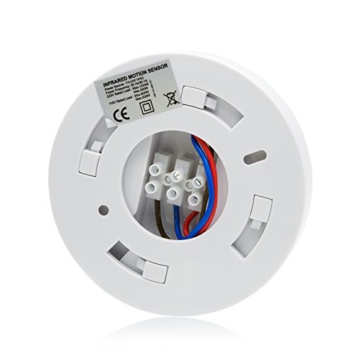 360 Degree Ceiling Mount Occupancy Sensor, 110-240V PIR Motion Sensor Switch,