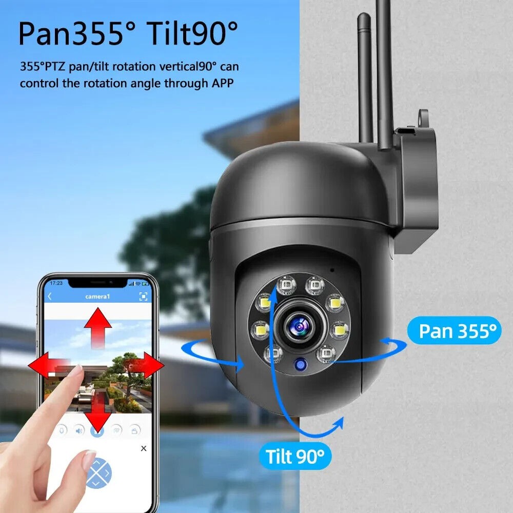 3MP HD Smart 5G Wifi Camera IP66, White