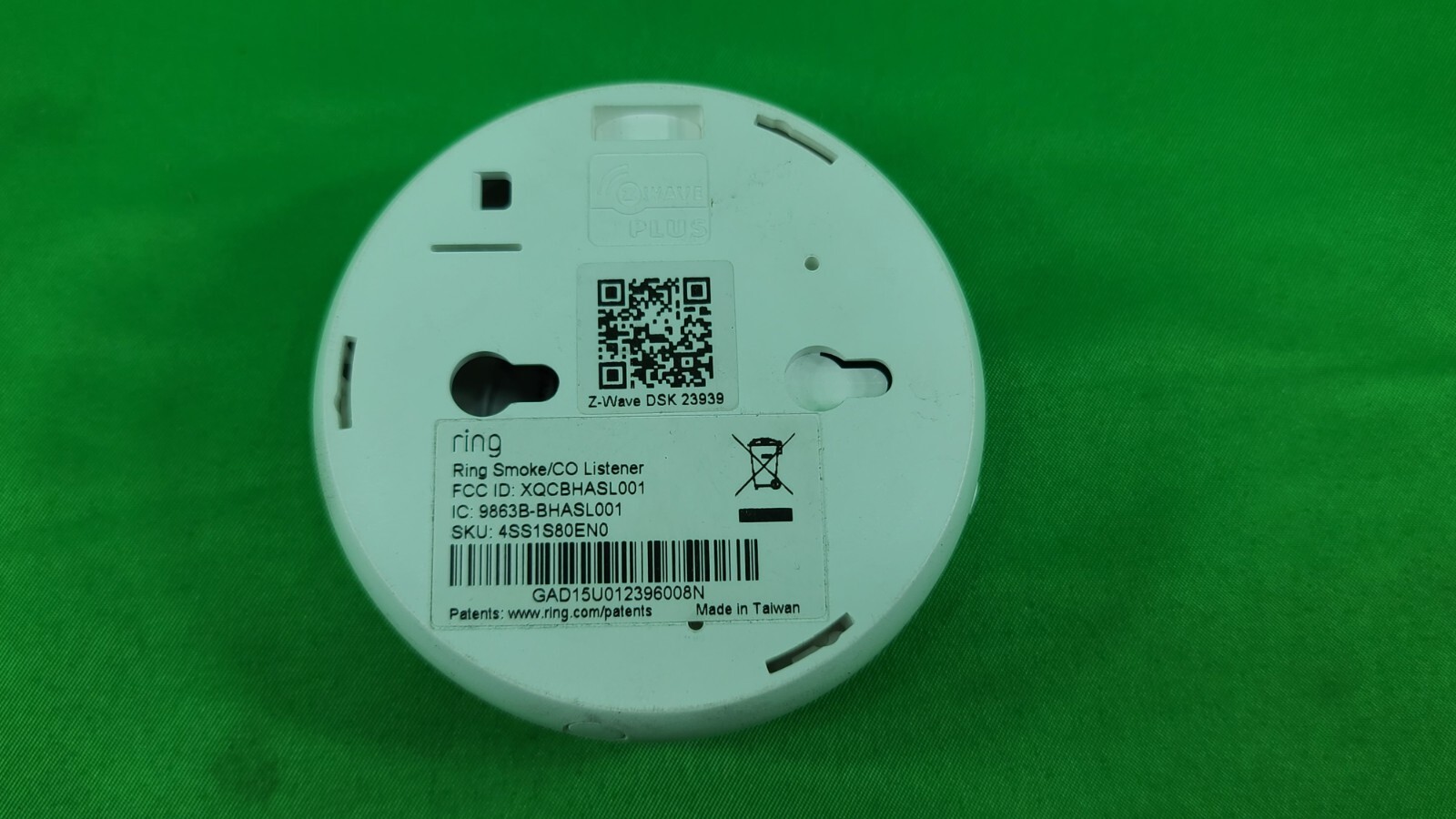 New Open BOX Ring Smoke/CO Listener for Ring Alarm