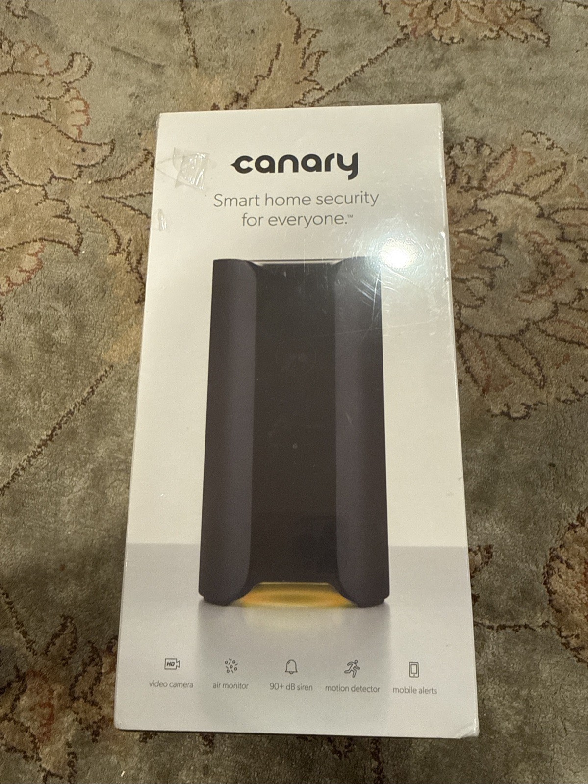 Canary Smart Home Security Camera Black