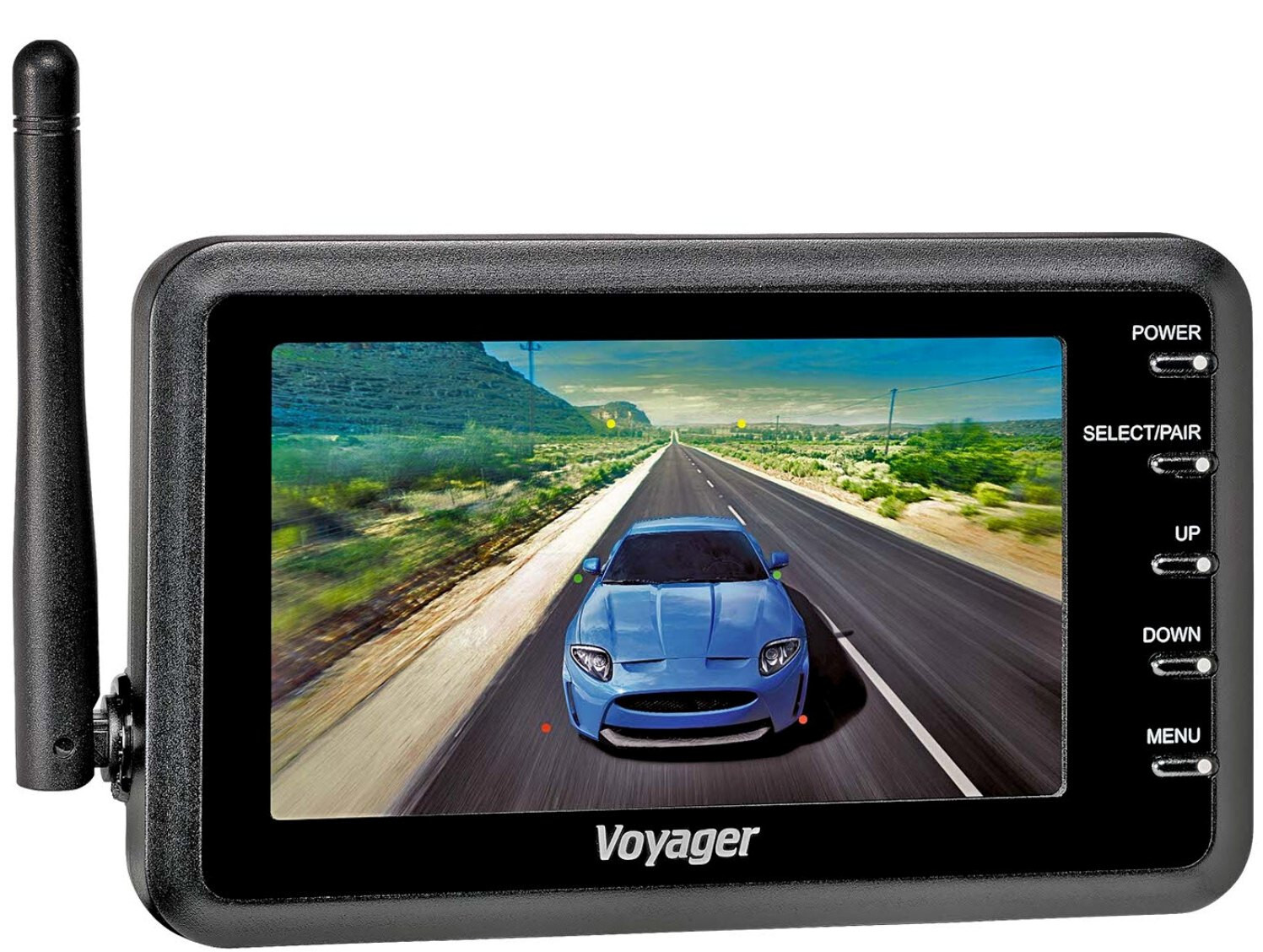 Voyager WVSXS43 Wireless Camera System, 4.3″ LCD Monitor & Rear Camera