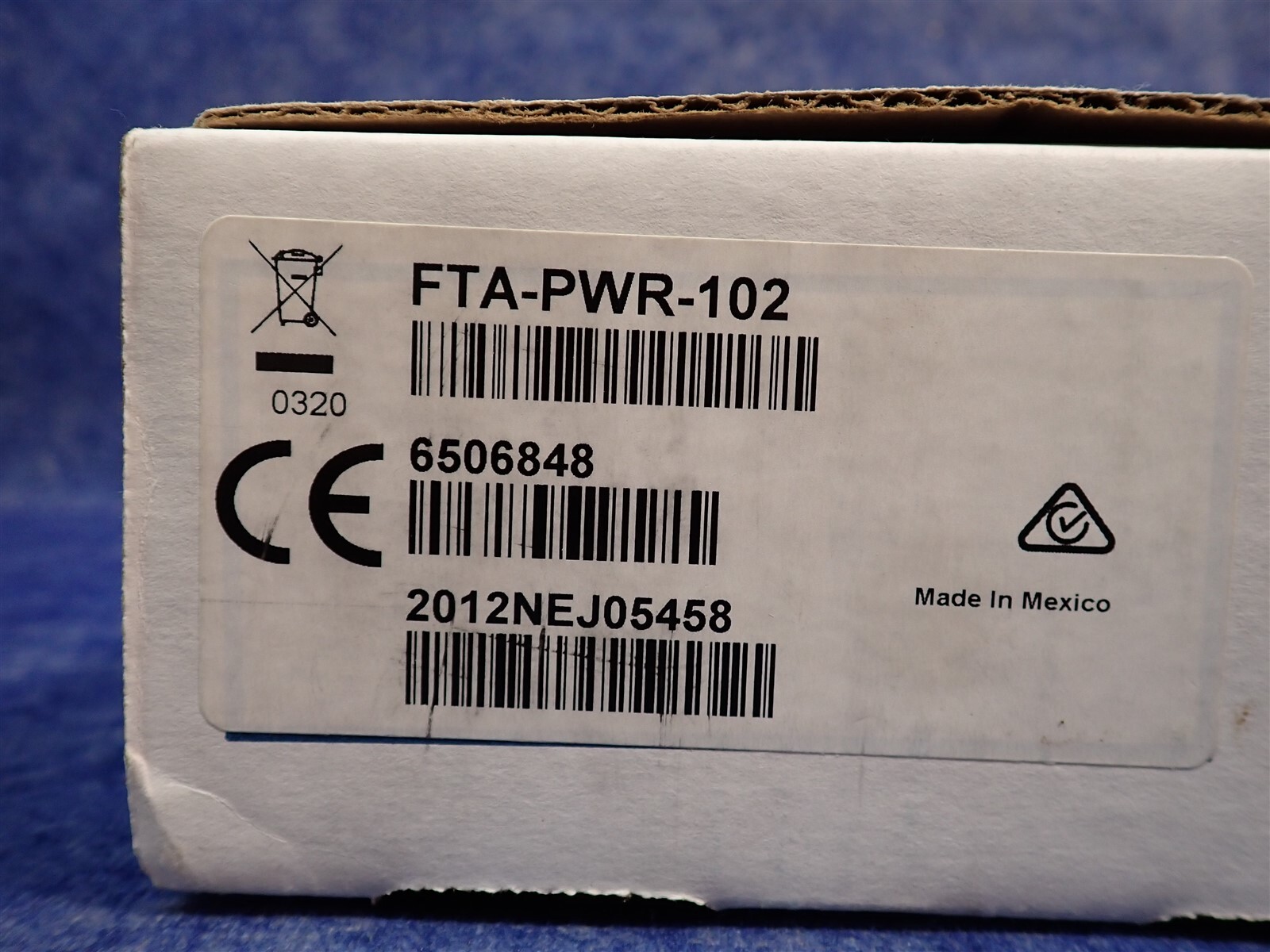 Crestron FTA-PWR-102 FlipTop AC Power Outlet Module (G162)