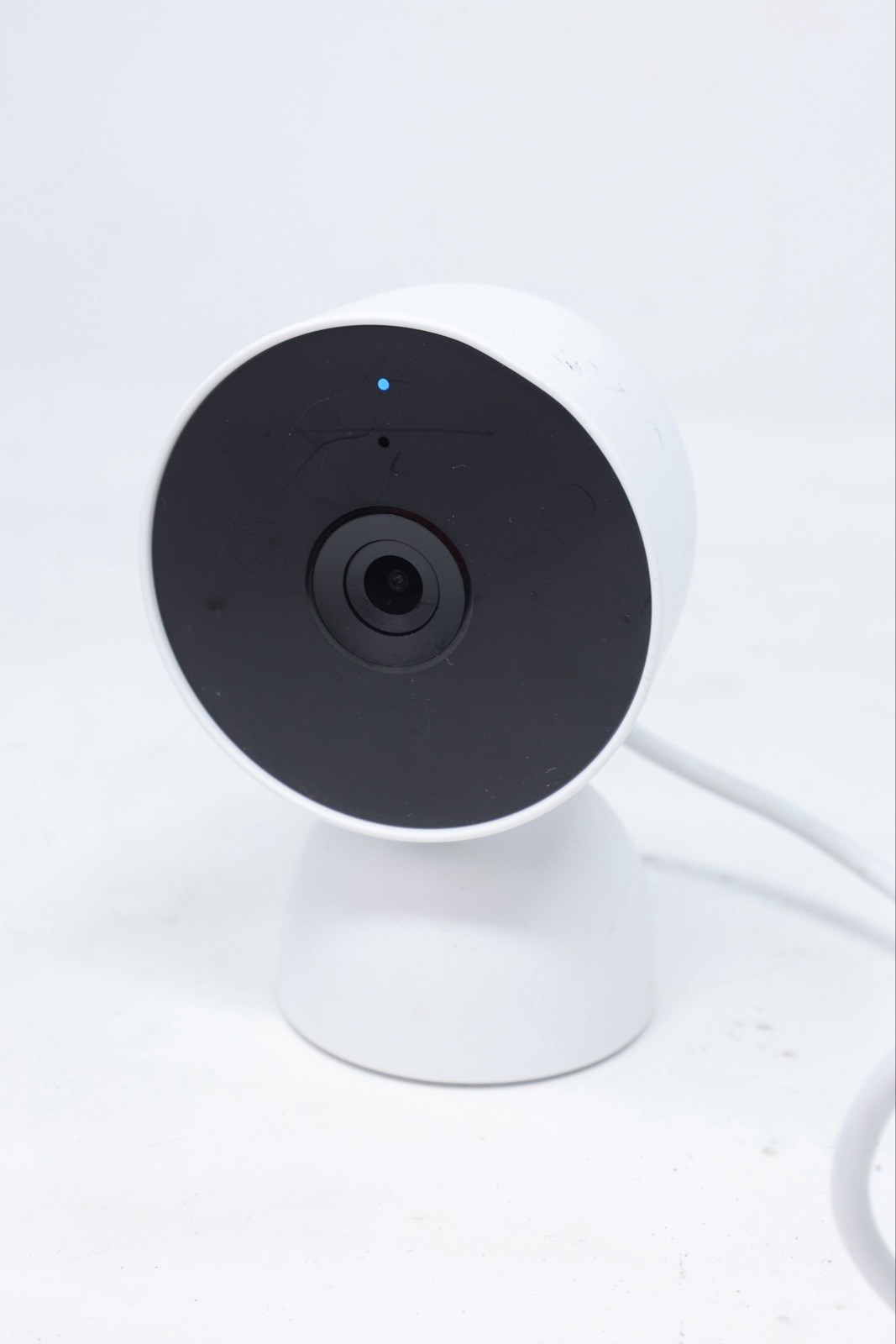 Google Nest Cam 2nd Gen Indoor Security Camera 1080p HD Wi-Fi Works *Cord Damage