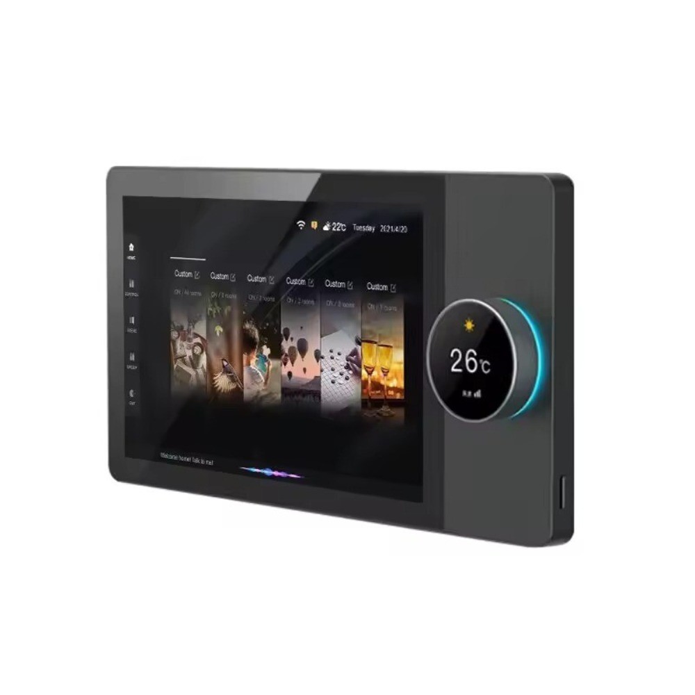 4-way Speakers Multi-functional Android 8 Inch Central Control Panel Smart Home
