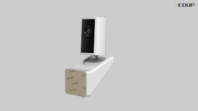 Adjustable Window Mount for Indoor Security Camera, Easy Install, No Glare, Fits