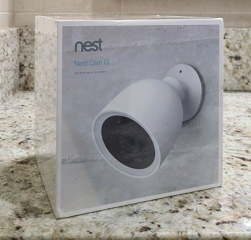 NEST Cam IQ Outdoor Smart Security Camera Model NC4100US – Sealed NEW