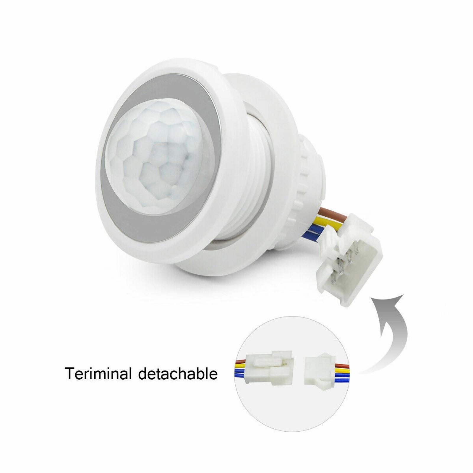 AC PIR Infrared Body Motion Sensor Detector Control Switch Lamp Light 110V 220V