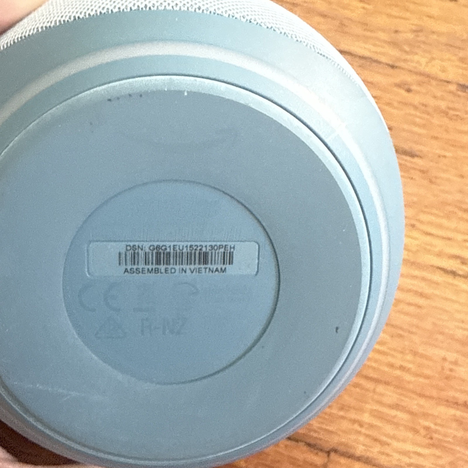 Amazon Echo Dot 4th Gen Smart Speaker Blue, Model (B7W64E) MISSING CORD UNTESTED