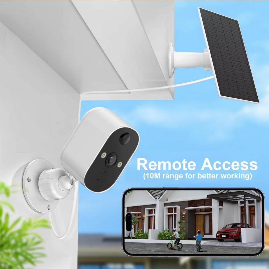 4PK Wireless Battery Camera 1080P Outdoor WiFi Security Camera System Smart Home