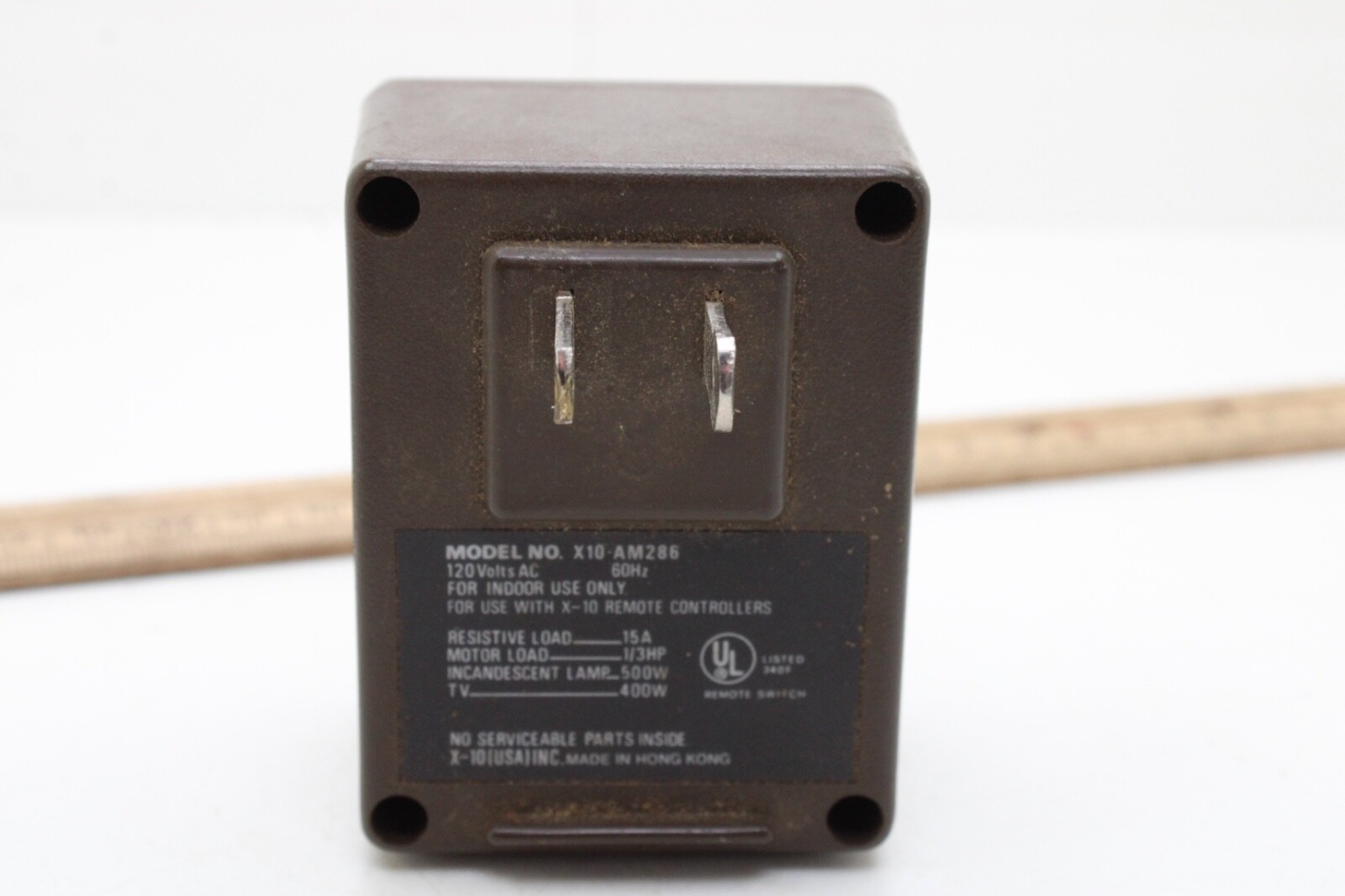 X10 X10-AM286 Appliance Module 15 amp 120 Volts AC 60Hz Tested
