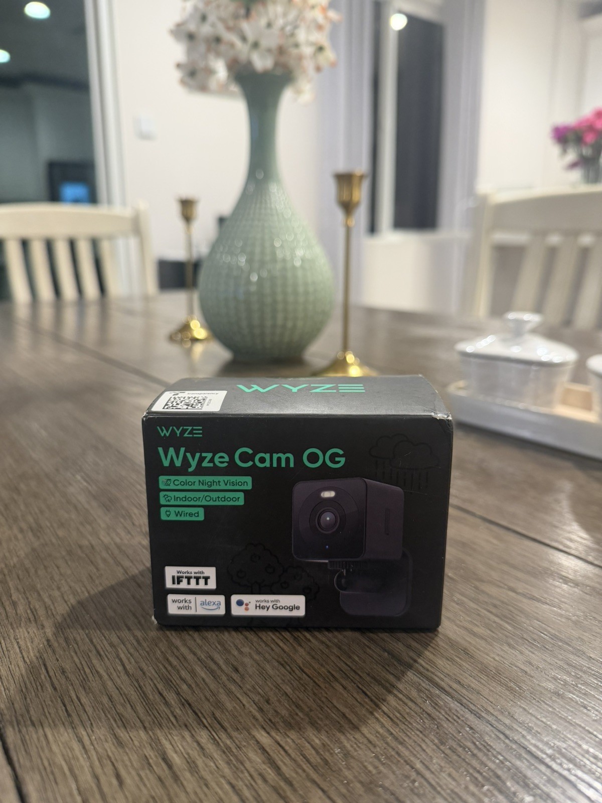 Wyze Cam OG Indoor/Outdoor 1080p Wi-Fi Security Camera Night Vision & Motion New