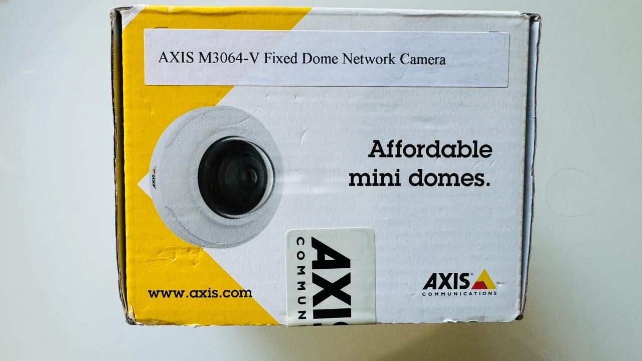 AXIS M3064-V Mini Dome IP Camera 1MP 3.1mm (83°) fixed lens p/n 01716-001