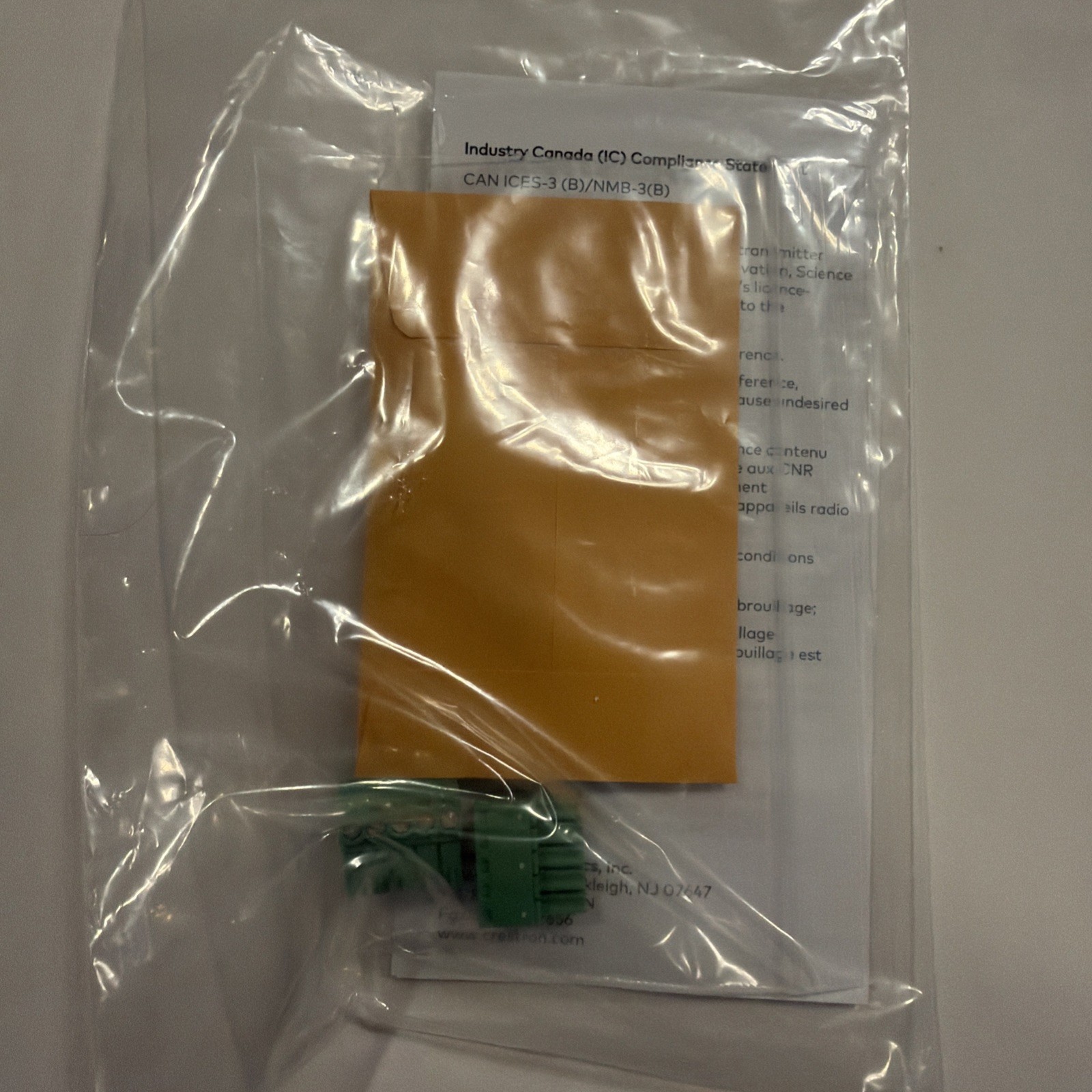 Open Box Crestron CEN-IO-COM-102 Ethernet IO Module Wired Control Interface
