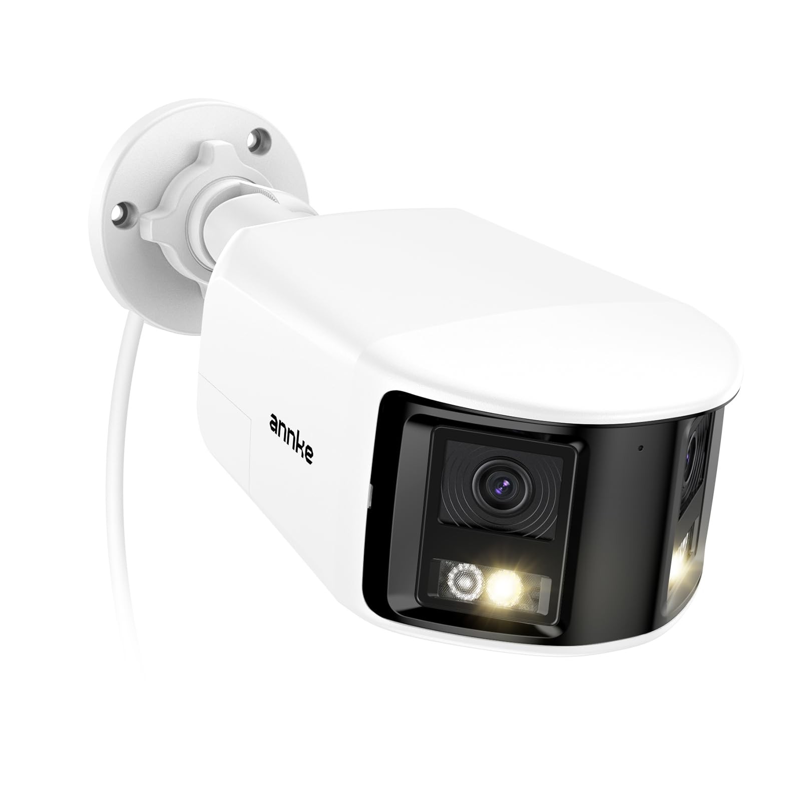 FCD800 4K 8MP Dual Lens PoE Security Camera, 180°Panoramic View, Smart Light …