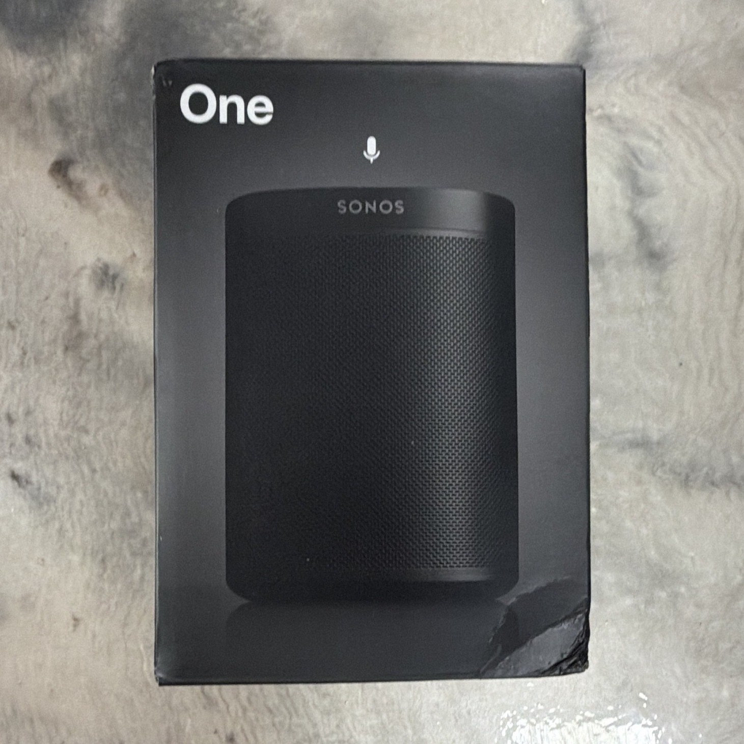 Sonos One Smart Speaker Black Wi-Fi Compatible w/ Apple AirPlay 2 (2017)