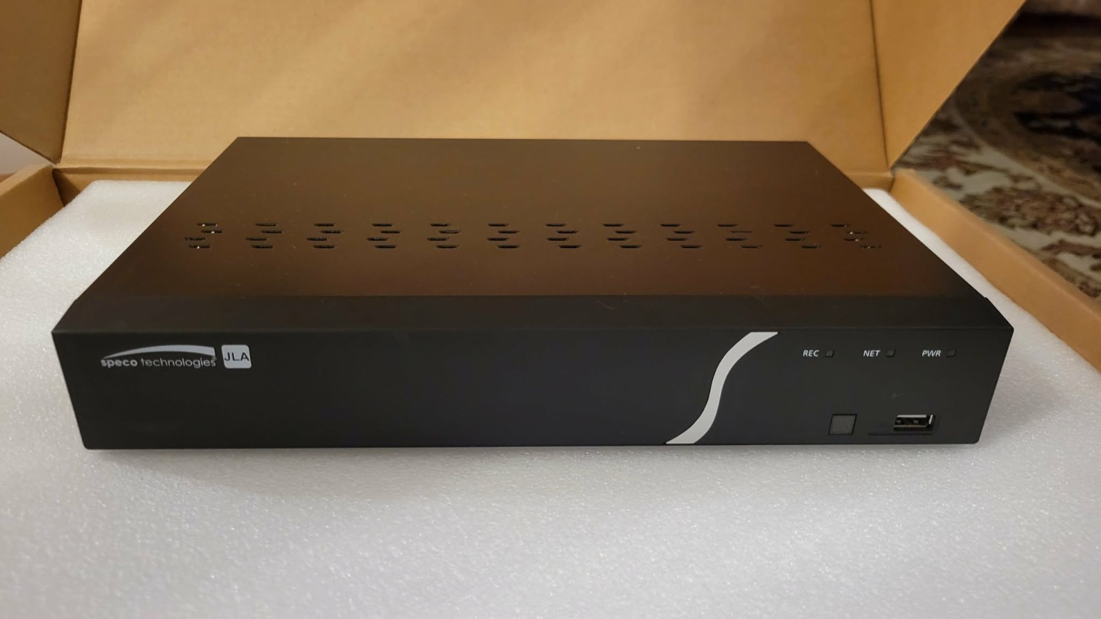 SPECO TECHNOLOGIES N8JLA NVR DEFAULTED 8-IP PoE CHANNELS