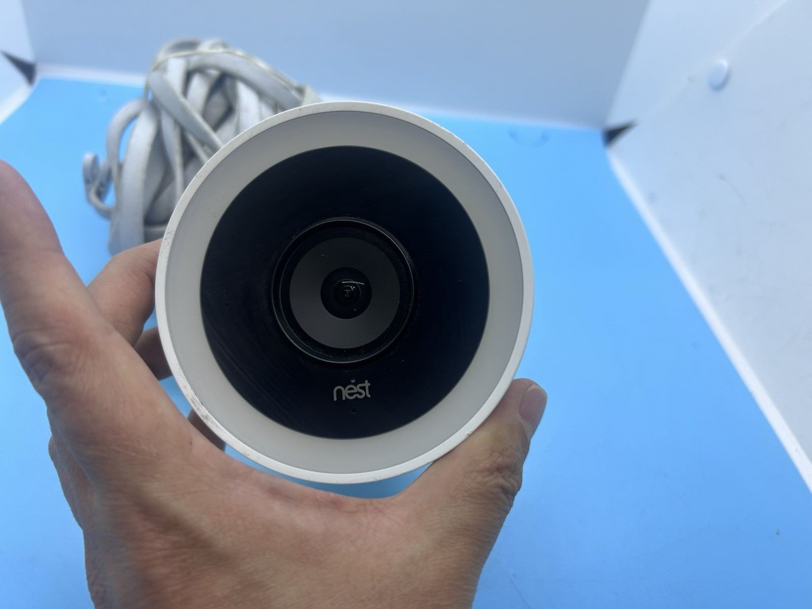 Google Nest Labs Cam IQ Outdoor Security Camera. Shown Item Only