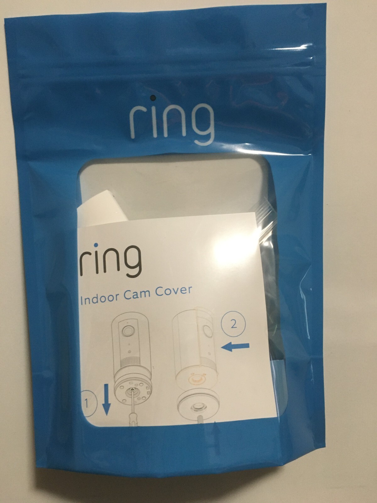 RING Indoor Cam Cover Security Camera Privacy Cover – White NEW