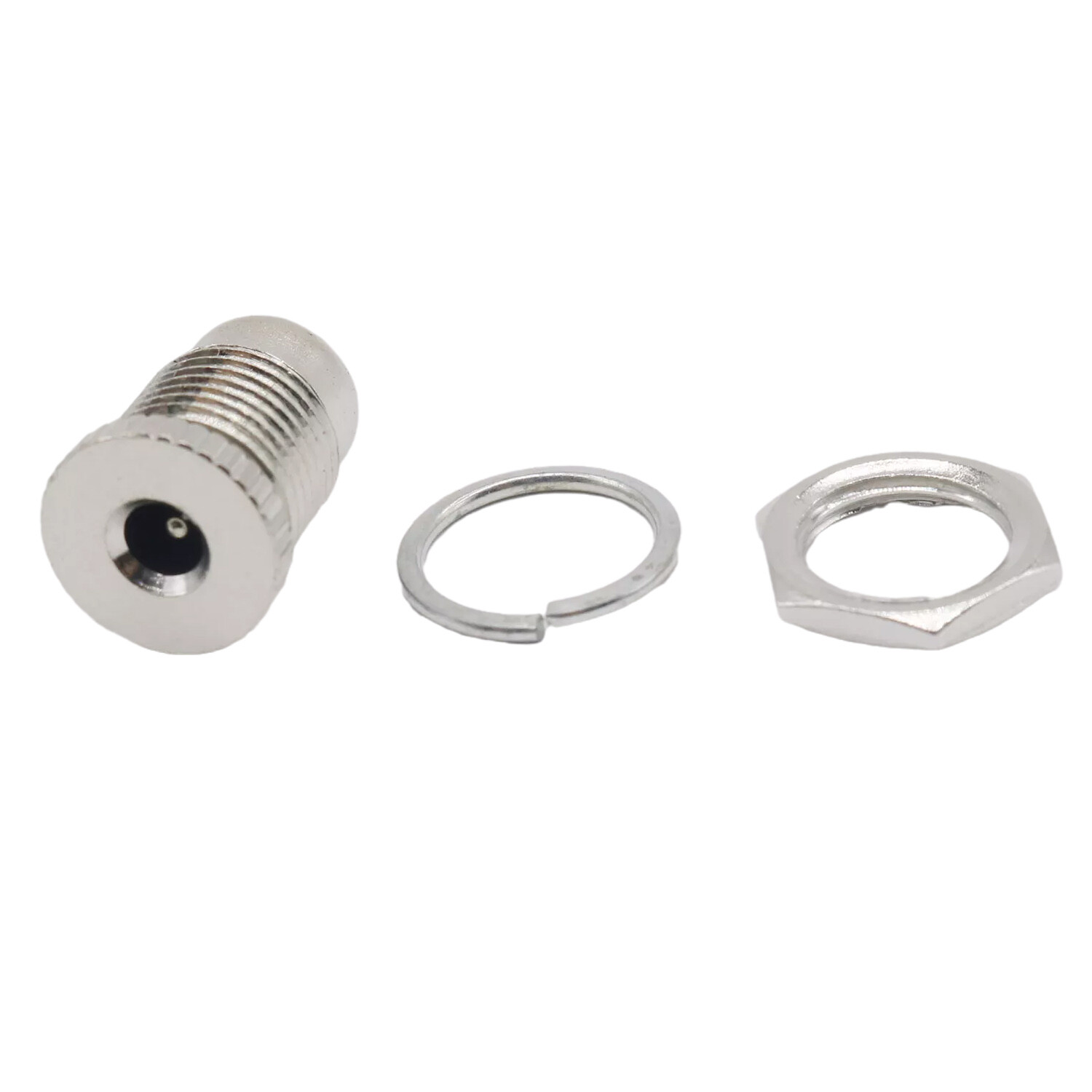 1x 3.5mm x 1.35mm Female DC Power Jack Socket Panel Mount Solder Metal Connector