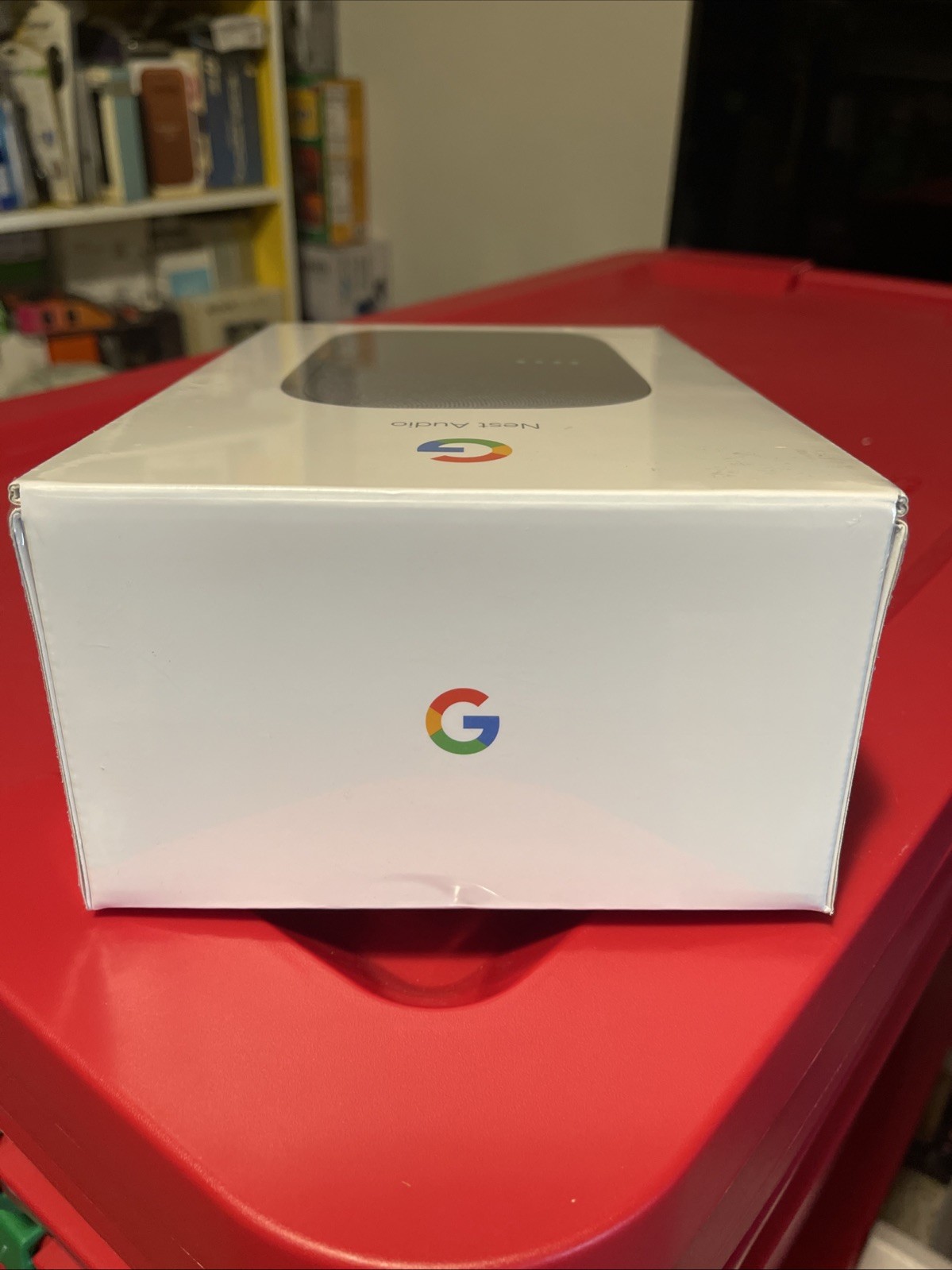 Brand New Google Nest Audio Smart Stereo Speaker Voice Assistant Charcoal Sealed