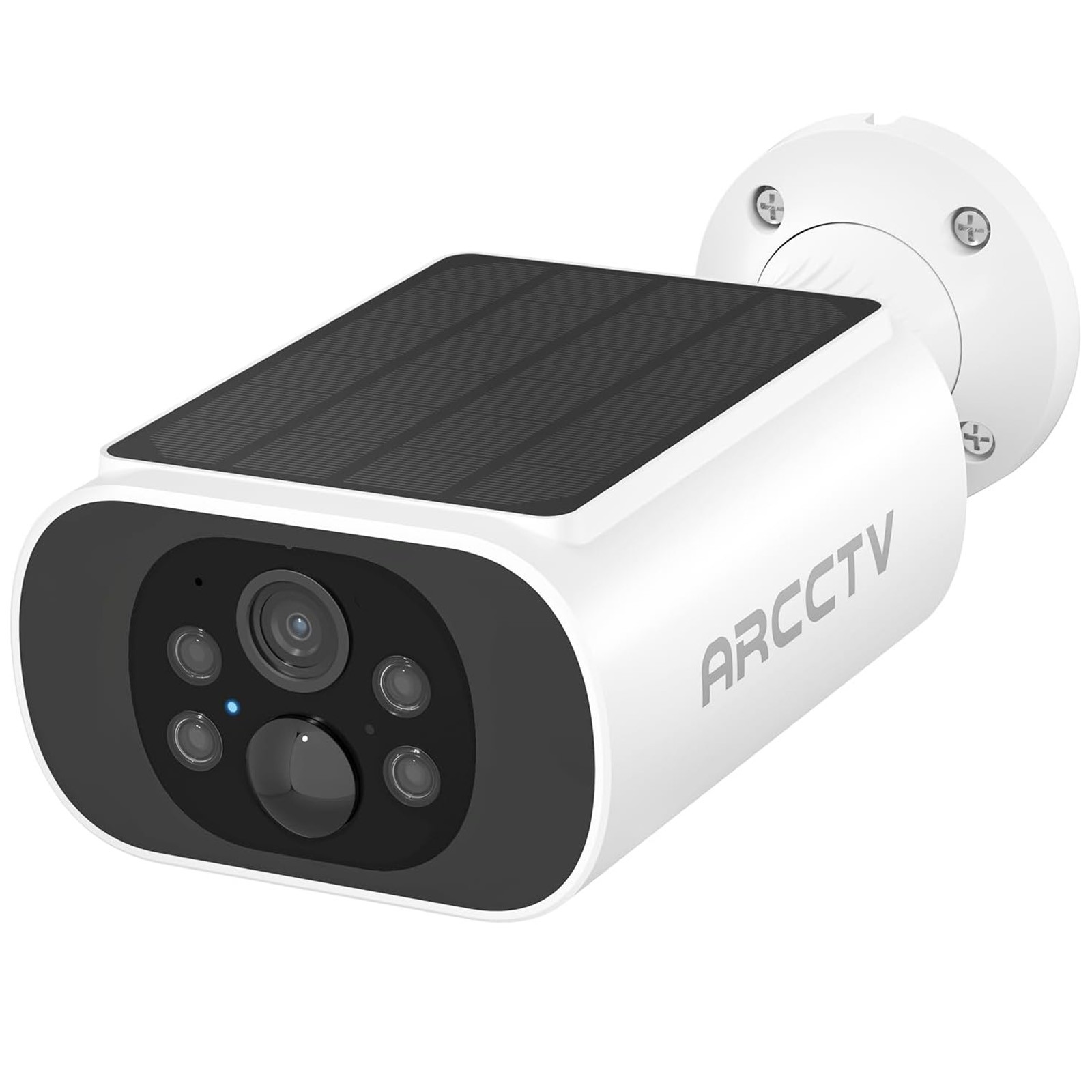 ARCCTV 4MP Wireless Outdoor Solar Security Camera WiFi Battery Smart Home