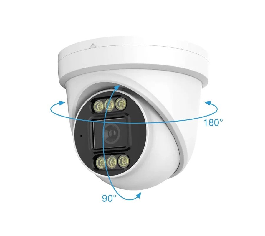 2.0MP 1080p HD CMOS Outdoor IR Dome Security Cameras 2.8MM Lens 2IR LED IP67