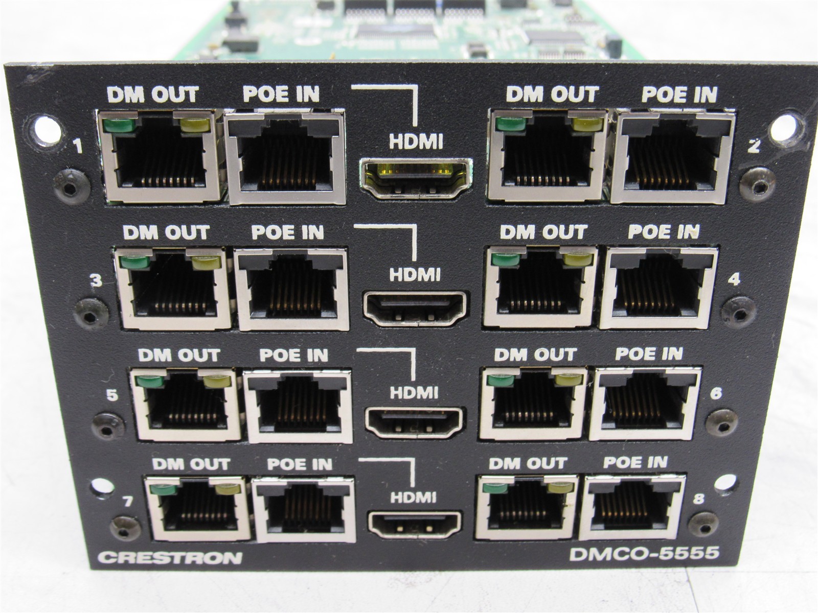 Crestron DMCO-5555 HDMI Digital Media Output Card For DM Switches r822 w/ Screws