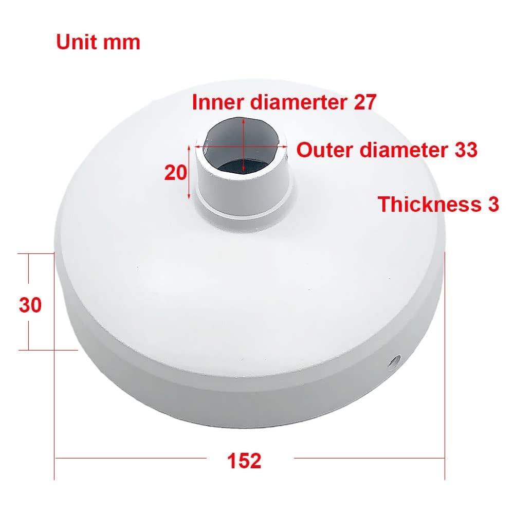 7 Inch J Type Security Dome Camera Wall Mount Junction Box Bracket Universal