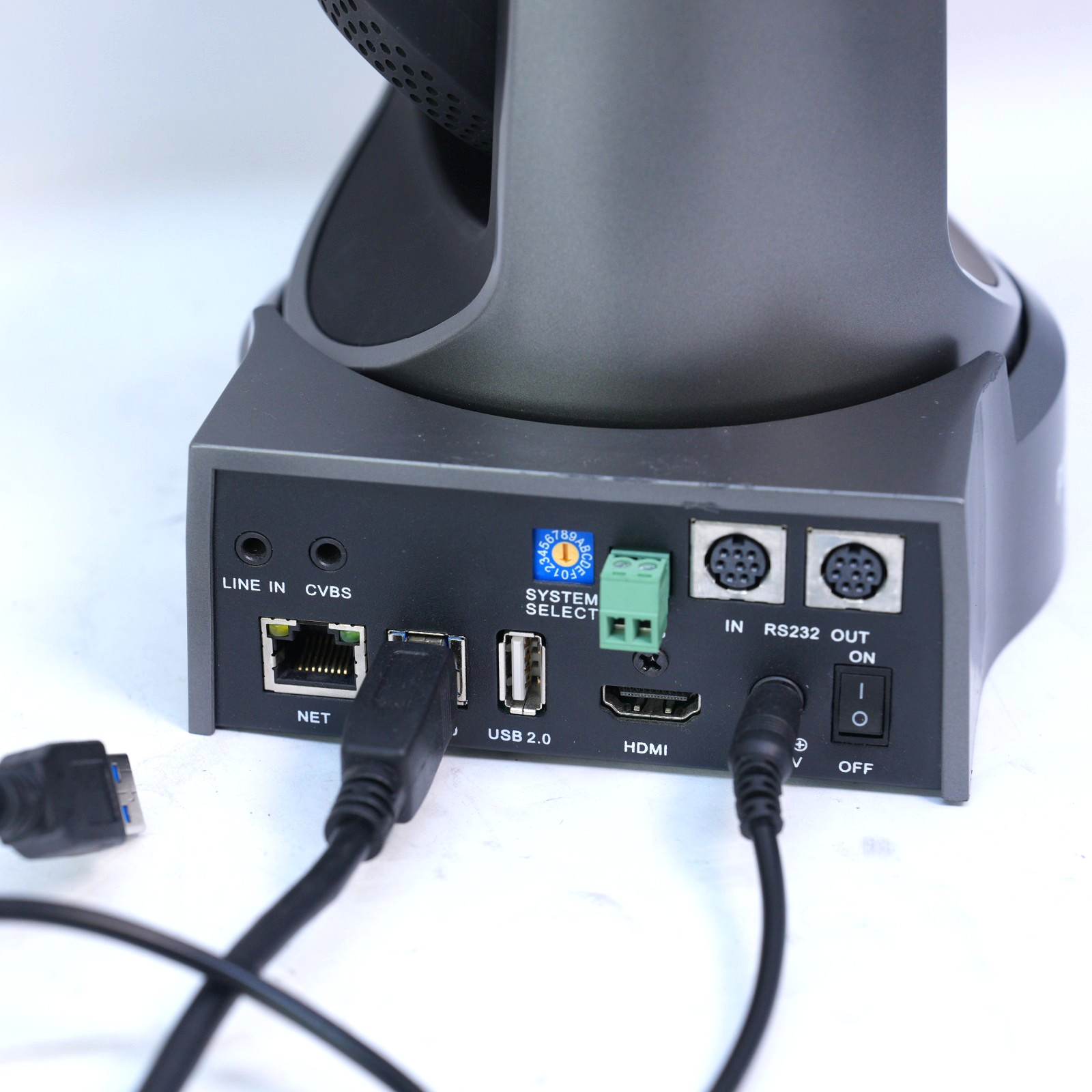 PTZOptics PT20X-USB-GY-G2 20X USB 3.0 HDMI Live Streaming Camera (Gray) T12-C8