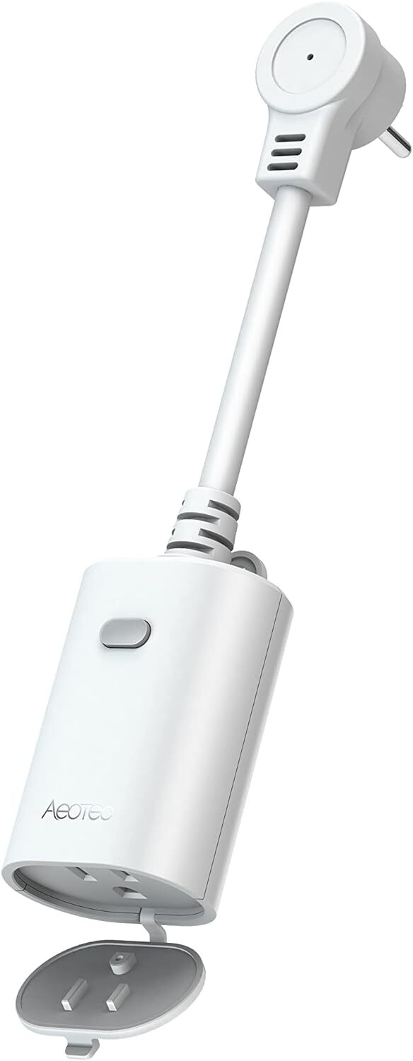 ~NEW~ Aeotec Outdoor Smart Plug/Outlet, Z-Wave Plus [ZWA042]