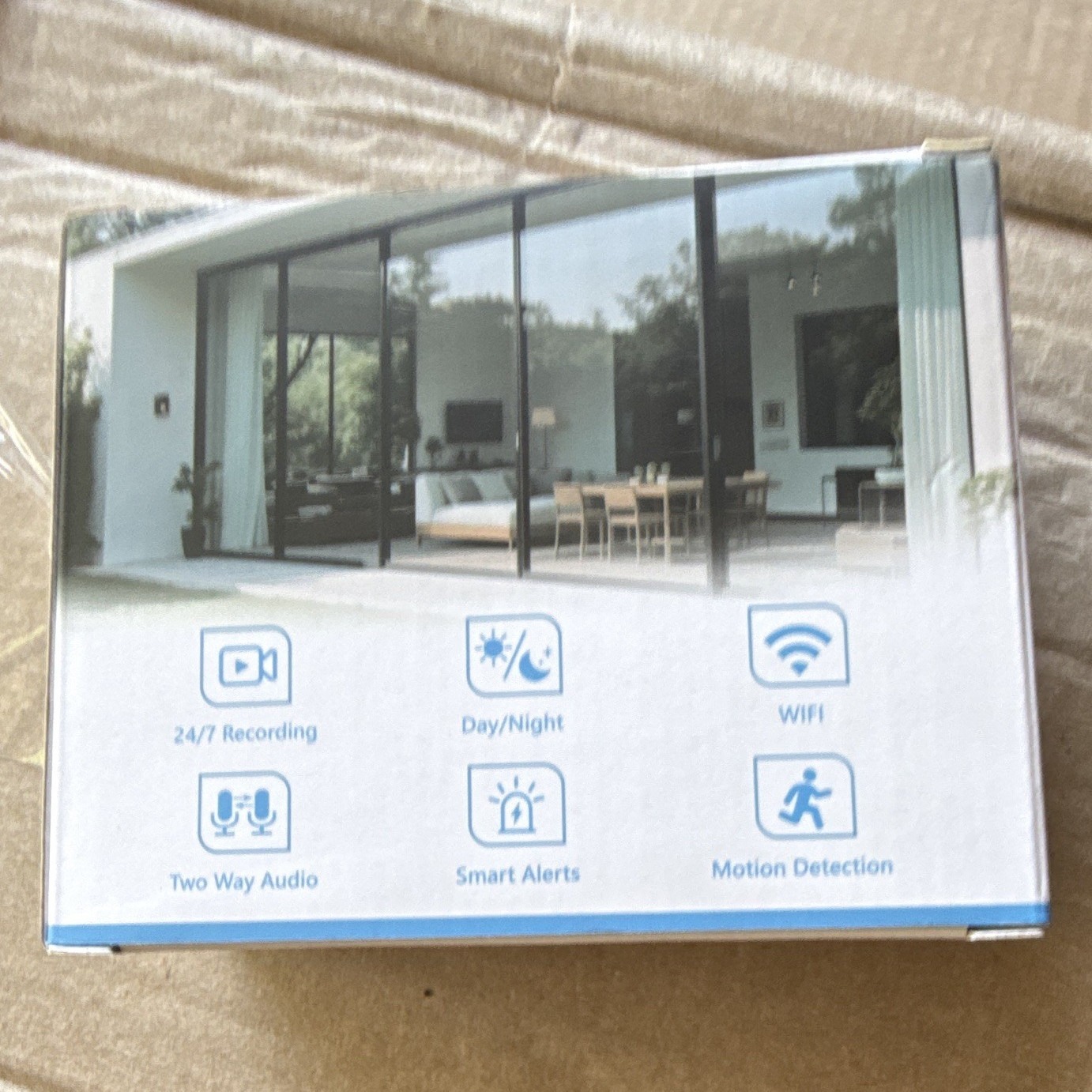 Wi‑Fi IP Indoor Camera Y661 Day/Night Night Vision Motion 2‑Way 24/7 Alerts