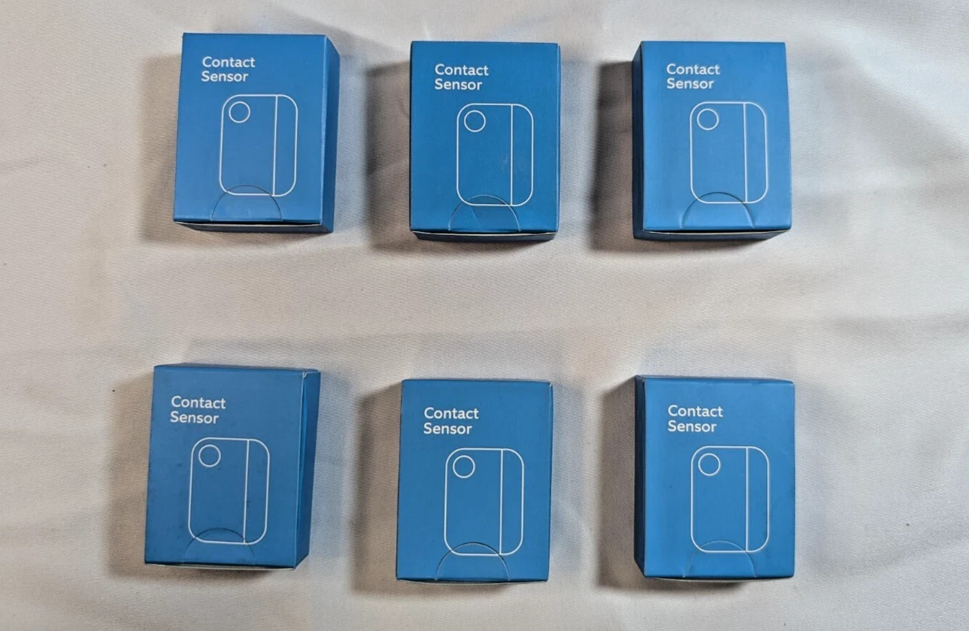 Ring – Alarm Contact Sensor (2nd Gen) (6-Pack) – White 4SD6SZ-0EN0 NEW Sealed